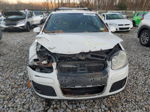 2009 Volkswagen Gti  White vin: WVWEV71K89W034357