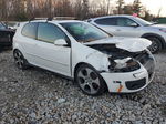 2009 Volkswagen Gti  White vin: WVWEV71K89W034357