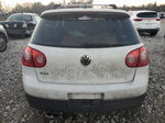 2009 Volkswagen Gti  White vin: WVWEV71K89W034357