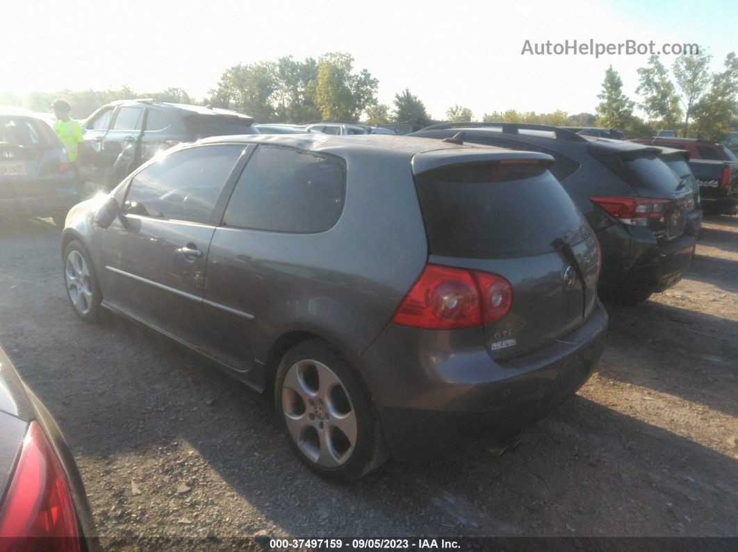 2008 Volkswagen Gti   Gray vin: WVWEV71K98W298895