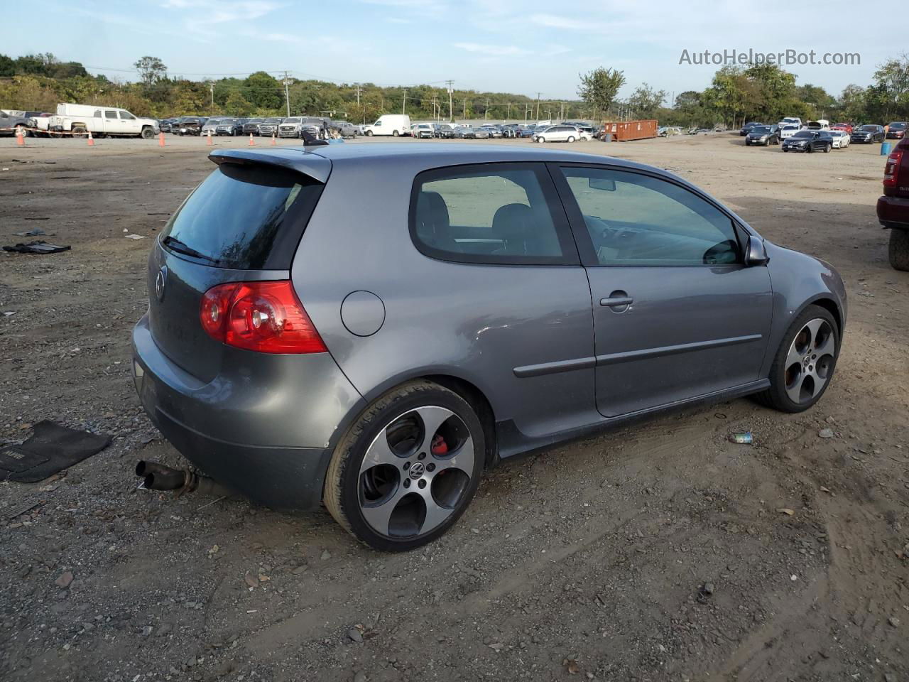 2009 Volkswagen Gti  Silver vin: WVWEV71K99W120406