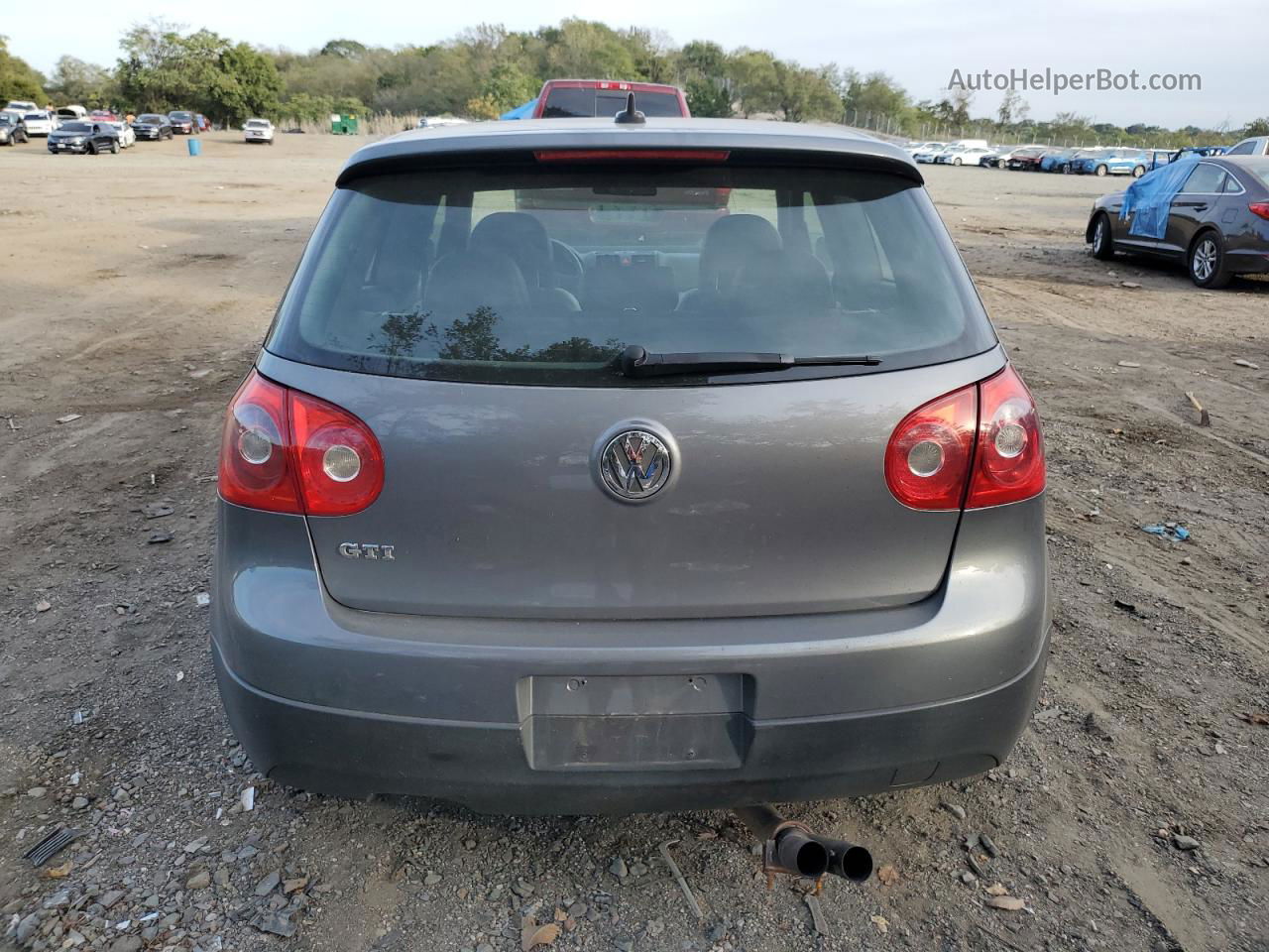 2009 Volkswagen Gti  Silver vin: WVWEV71K99W120406