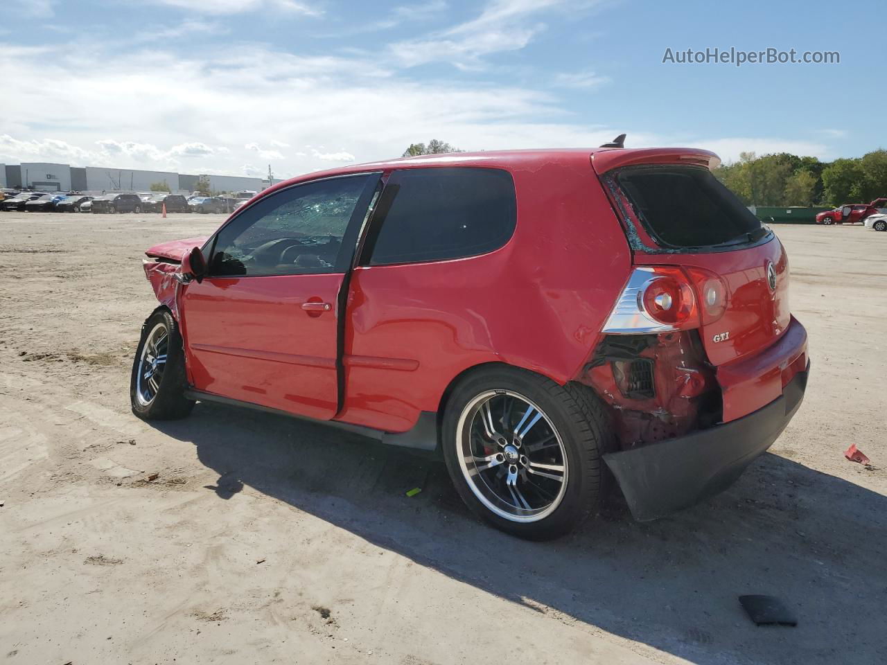 2008 Volkswagen Gti  Red vin: WVWEV71KX8W311833