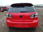 2010 Volkswagen Gti  Red vin: WVWEV7AJ0AW204285