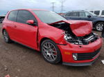 2010 Volkswagen Gti  Red vin: WVWEV7AJ0AW204285