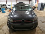 2010 Volkswagen Gti  Black vin: WVWEV7AJ5AW269567