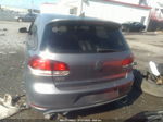 2010 Volkswagen Gti   Gray vin: WVWEV7AJ6AW400652