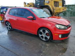 2010 Volkswagen Gti  Red vin: WVWEV7AJ7AW236909