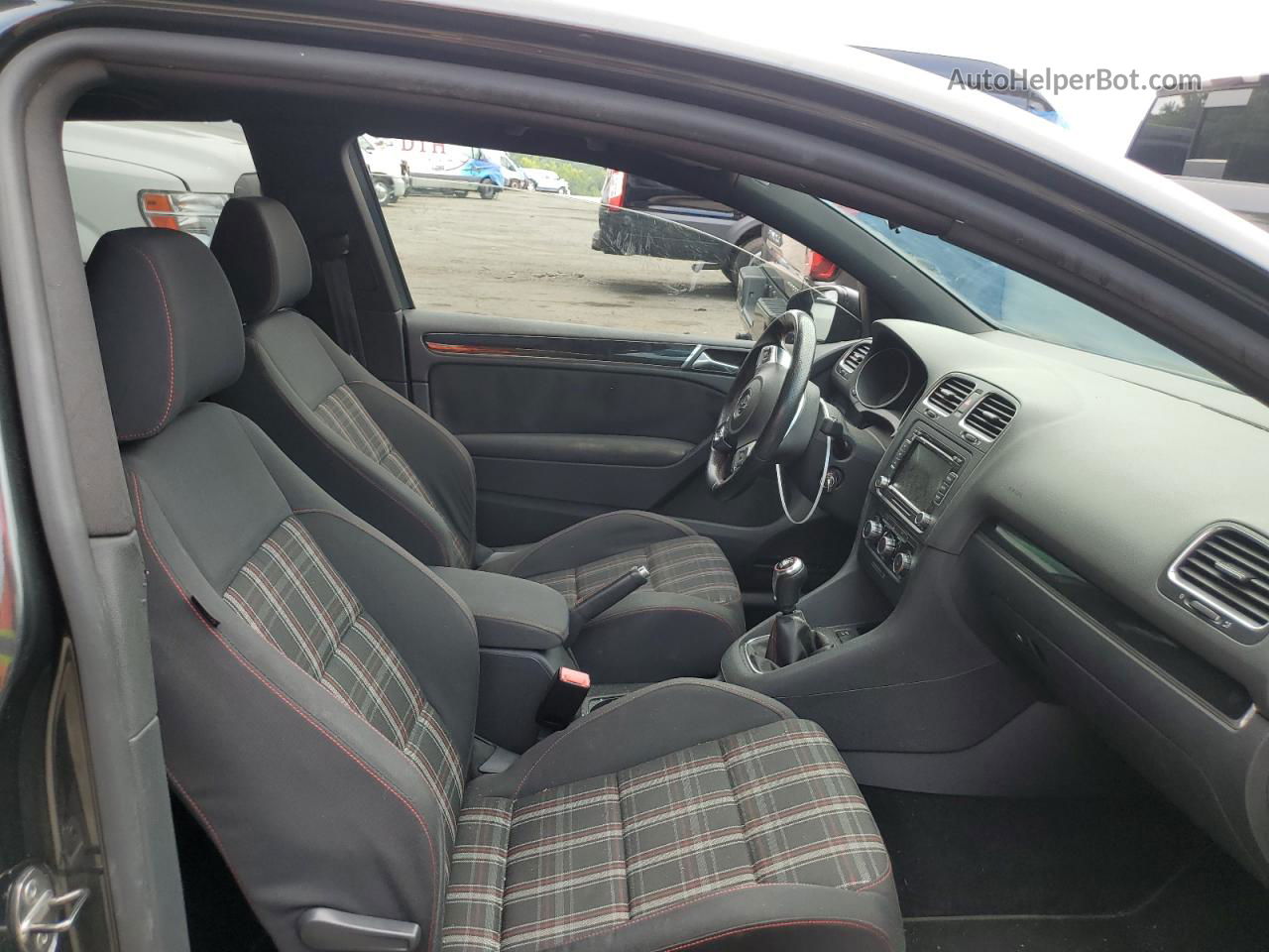 2010 Volkswagen Gti  Gray vin: WVWEV7AJ9AW143728