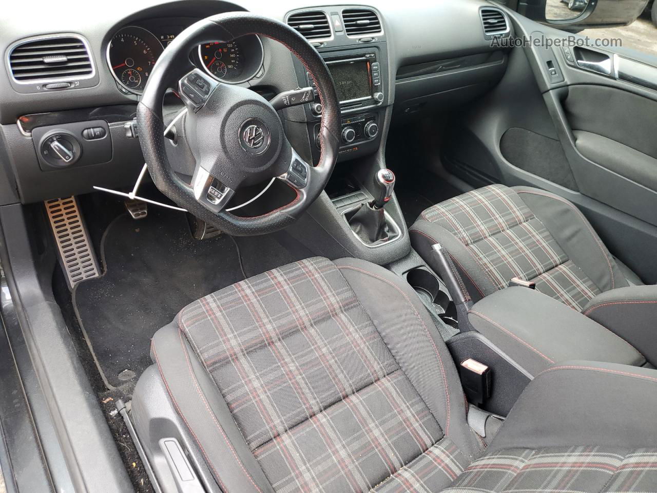 2010 Volkswagen Gti  Серый vin: WVWEV7AJ9AW143728