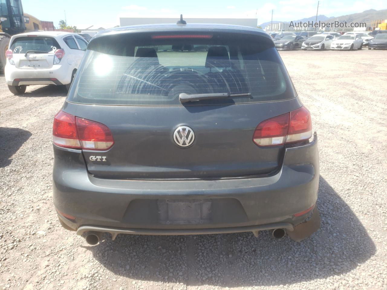 2010 Volkswagen Gti  Charcoal vin: WVWEV7AJ9AW379571