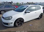 2010 Volkswagen Gti 2-door White vin: WVWEV7AJXAW158674