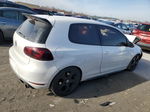 2010 Volkswagen Gti  White vin: WVWEV7AJXAW195904