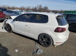 2010 Volkswagen Gti  White vin: WVWEV7AJXAW195904