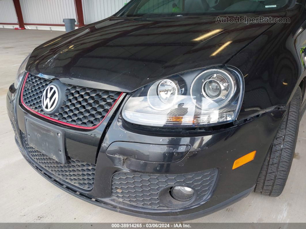 2009 Volkswagen Gti 2-door Черный vin: WVWFD71K09W011985