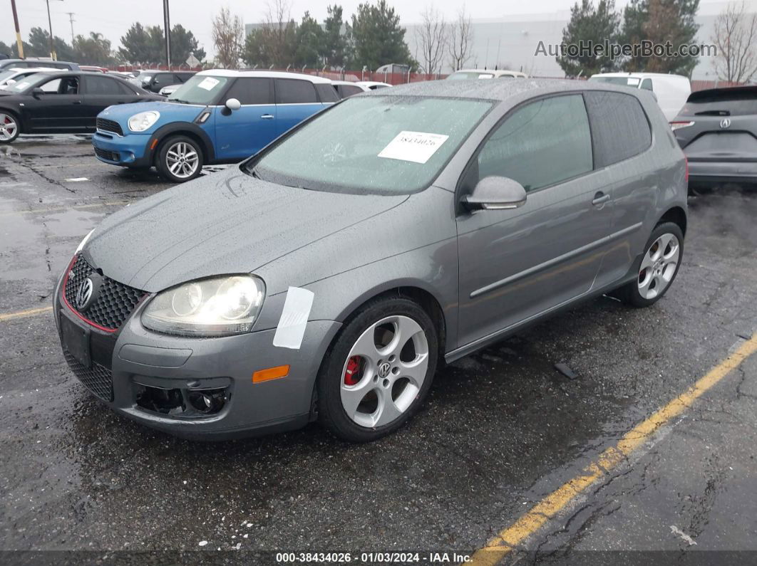 2009 Volkswagen Gti 2-door W/pzev  (a6) (discontinued) Silver vin: WVWFD71K09W132550