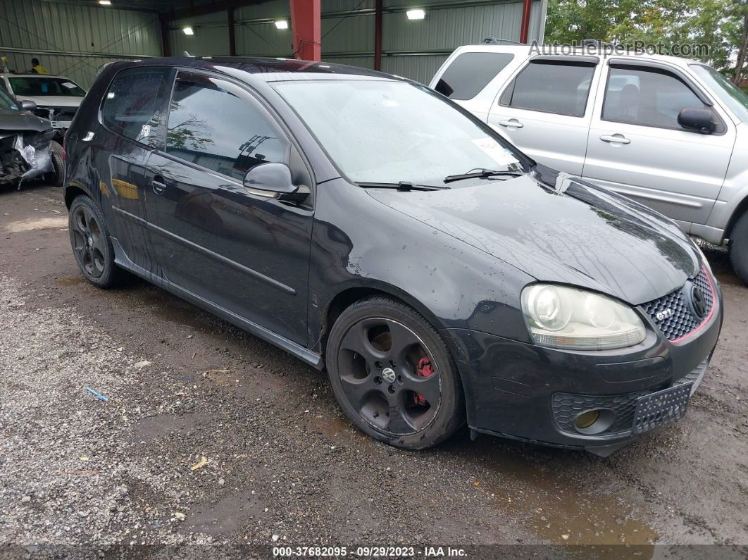 2009 Volkswagen Gti   Black vin: WVWFD71K19W032540