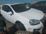 2009 Volkswagen Gti   White vin: WVWFD71K19W061858