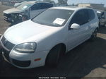 2009 Volkswagen Gti   White vin: WVWFD71K19W061858