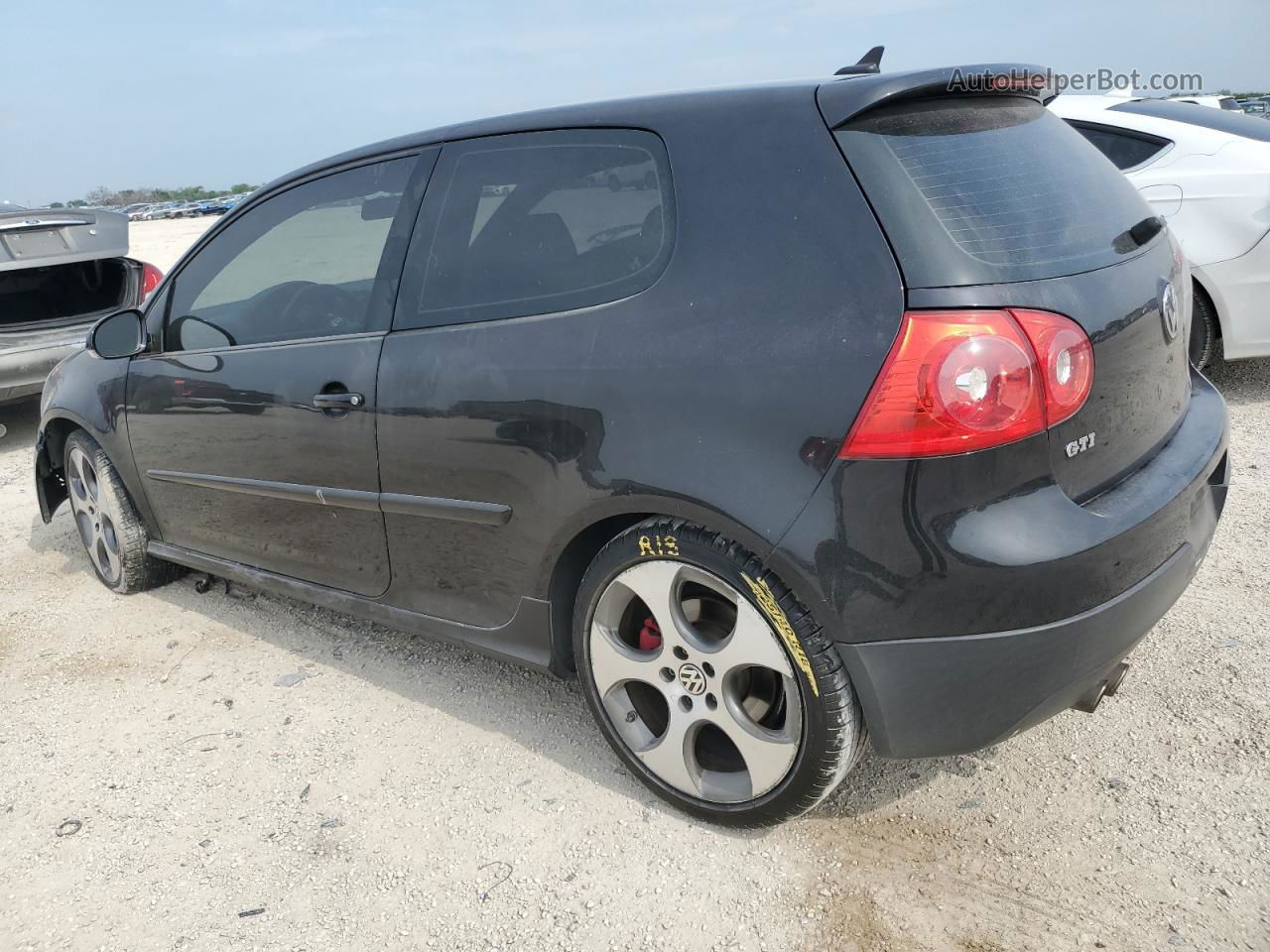 2009 Volkswagen Gti  Черный vin: WVWFD71K39W021670