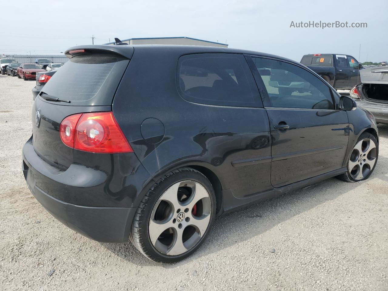 2009 Volkswagen Gti  Черный vin: WVWFD71K39W021670