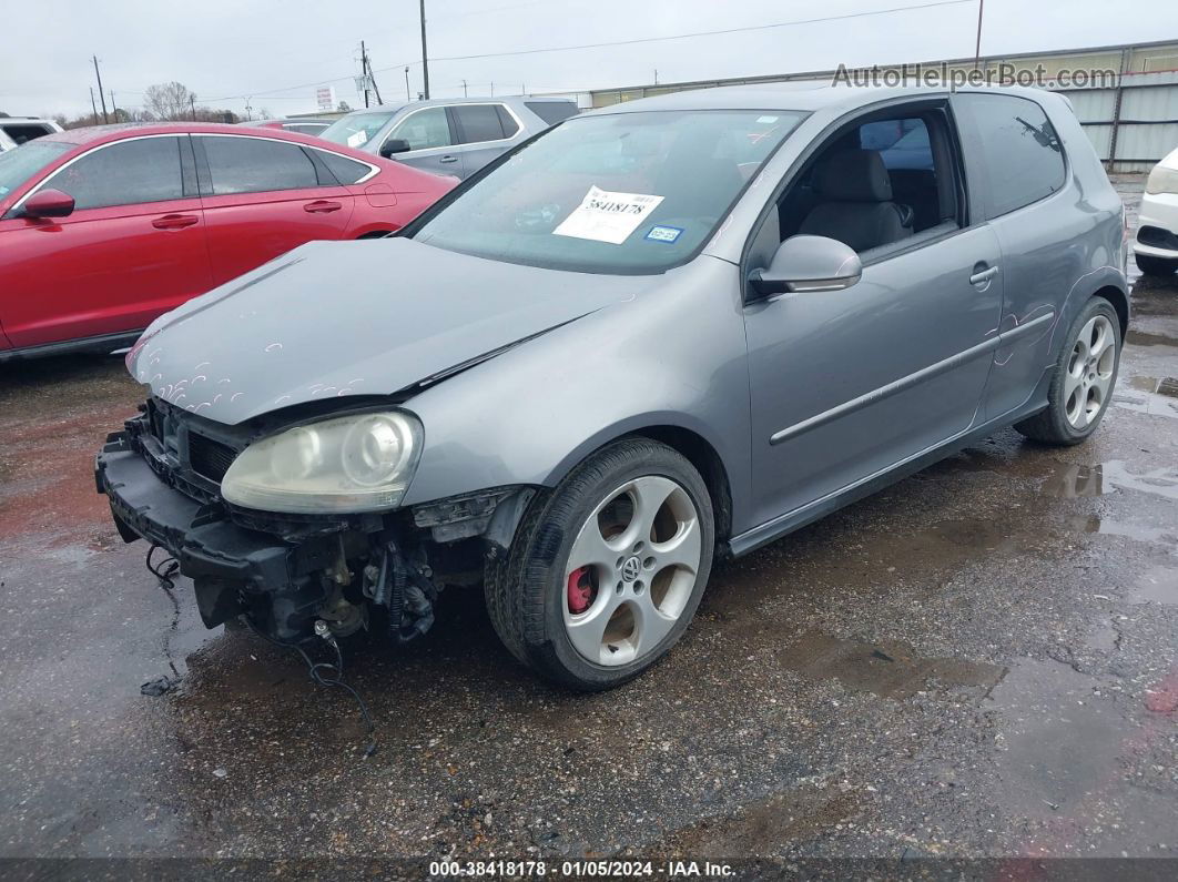 2009 Volkswagen Gti 2-door W/pzev  (a6) (discontinued) Серый vin: WVWFD71K49W019300