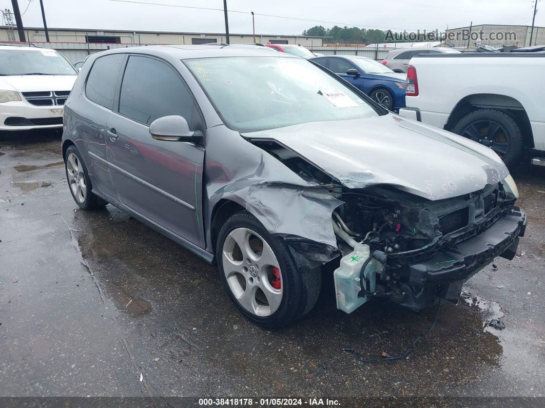 2009 Volkswagen Gti 2-door W/pzev  (a6) (discontinued) Gray vin: WVWFD71K49W019300