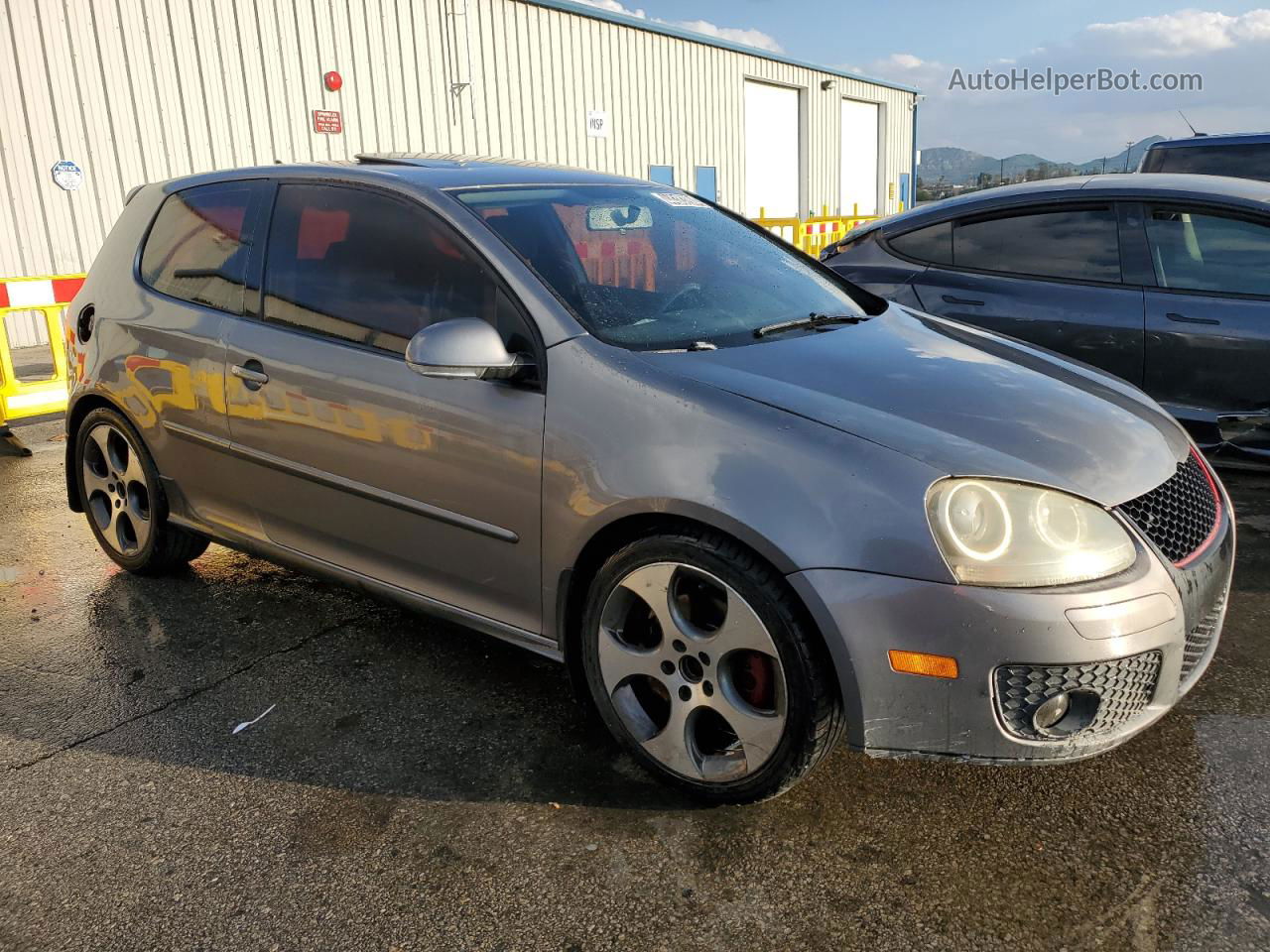 2009 Volkswagen Gti  Gray vin: WVWFD71K49W115475