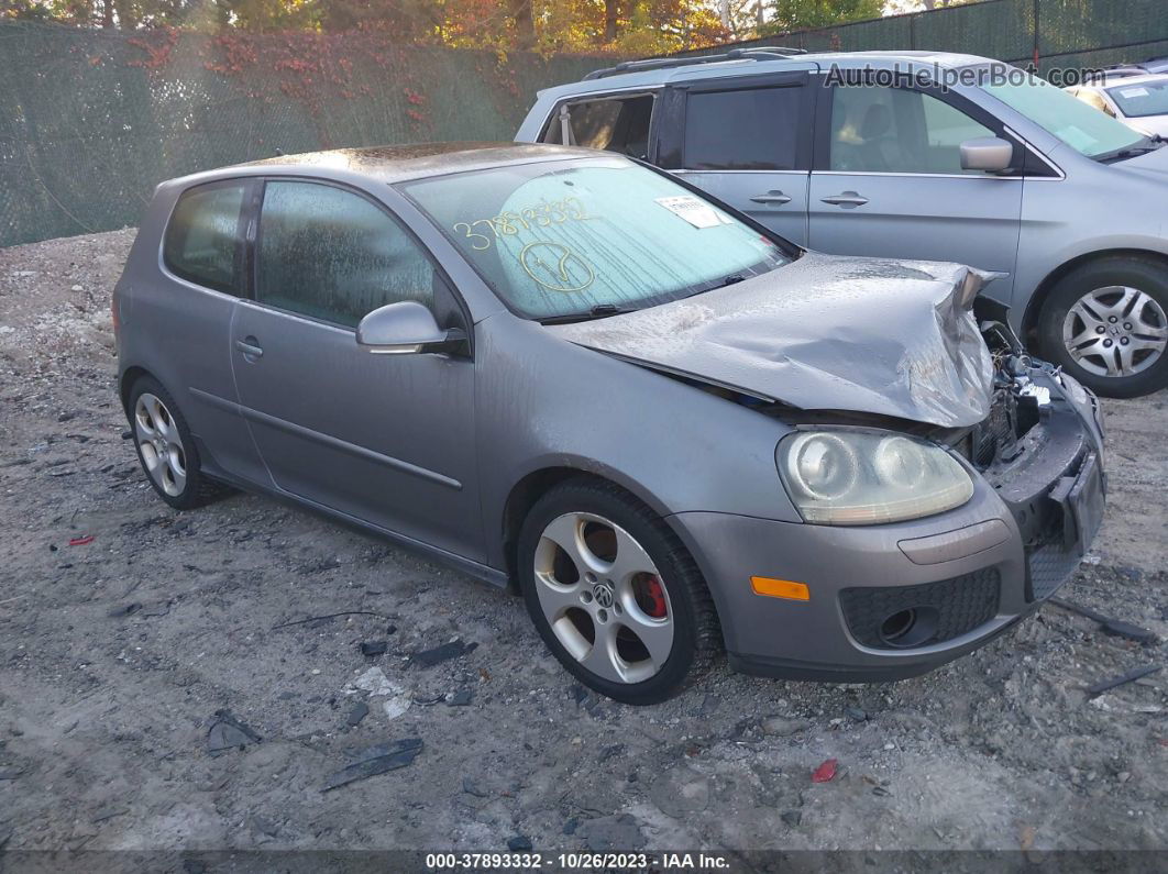 2008 Volkswagen Gti   Gray vin: WVWFD71K68W284752