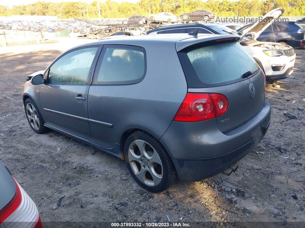 2008 Volkswagen Gti   Gray vin: WVWFD71K68W284752