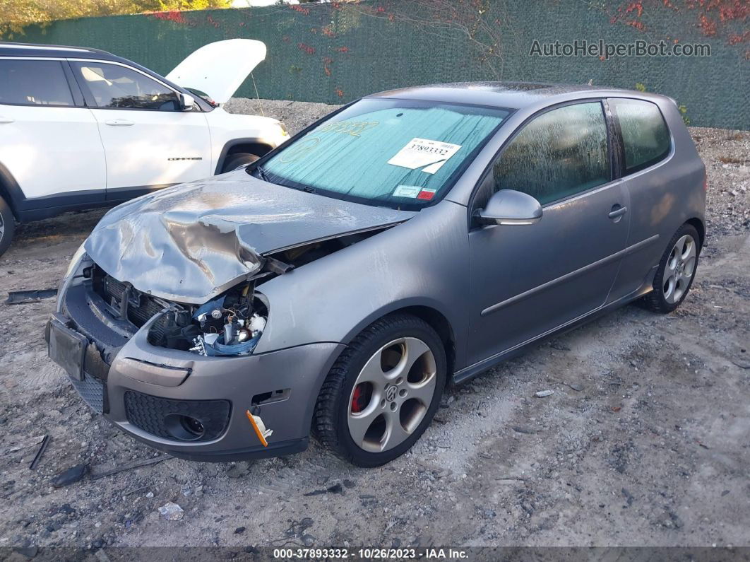 2008 Volkswagen Gti   Gray vin: WVWFD71K68W284752