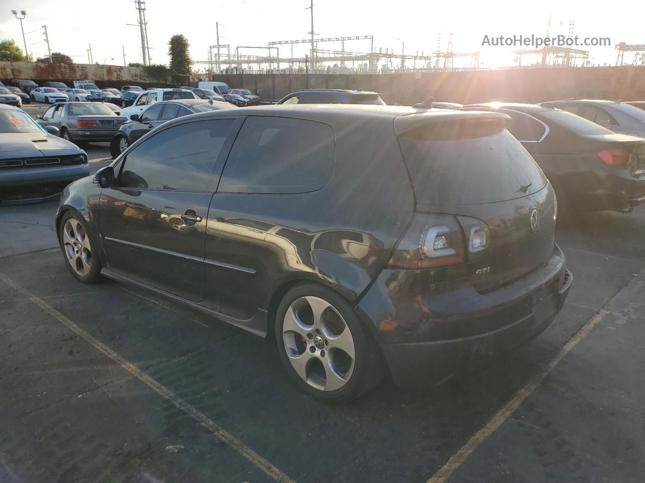 2009 Volkswagen Gti Black vin: WVWFD71K69W136022