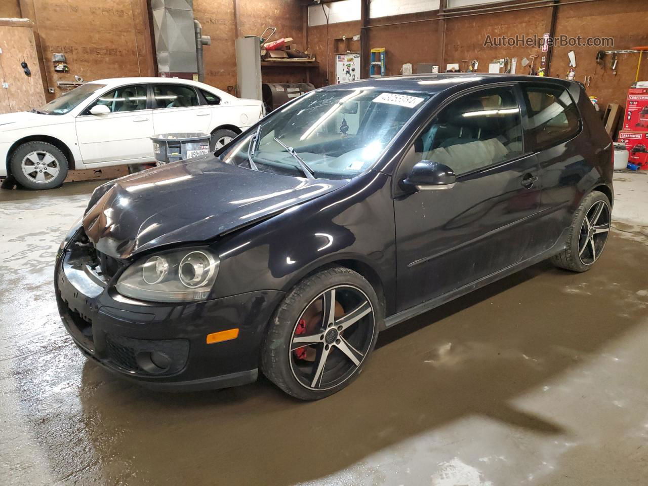 2009 Volkswagen Gti  Black vin: WVWFD71K69W145254