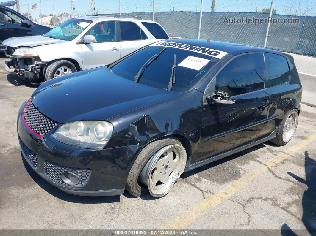 2009 Volkswagen Gti   Black vin: WVWFD71K79W014270