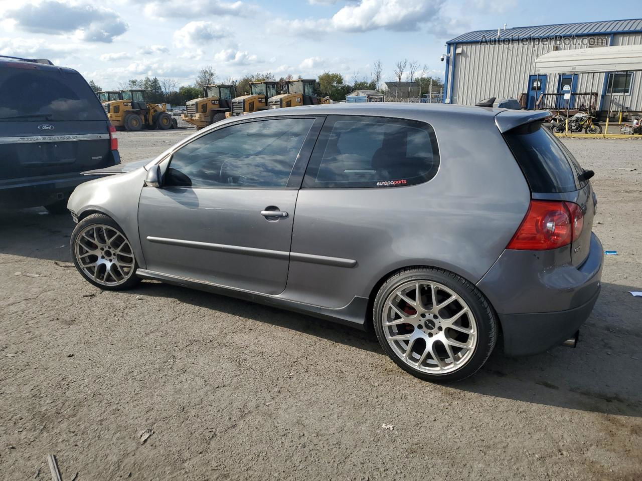 2009 Volkswagen Gti  Gray vin: WVWFD71K89W044653