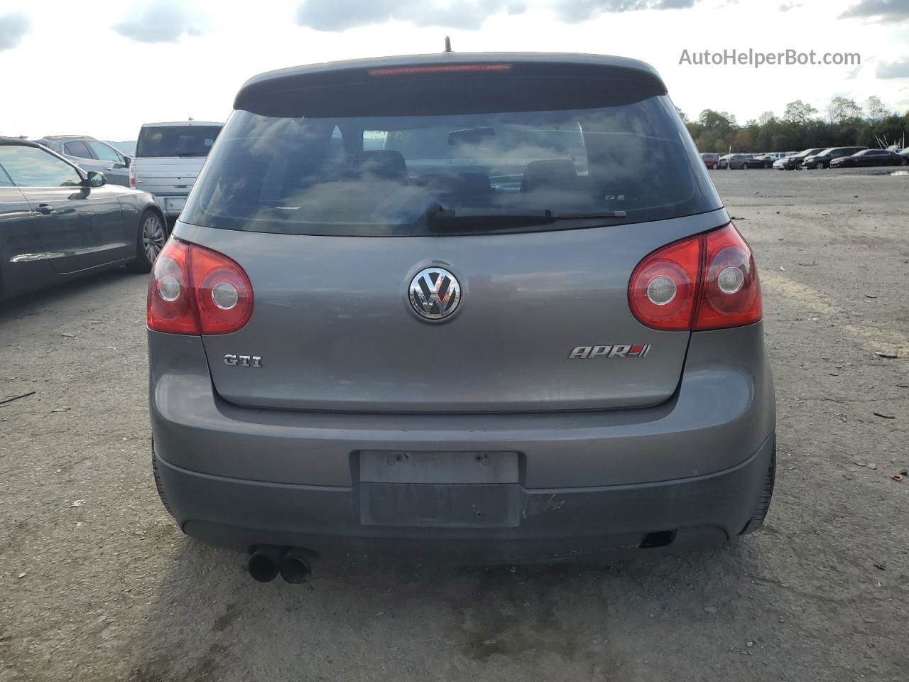 2009 Volkswagen Gti  Gray vin: WVWFD71K89W044653