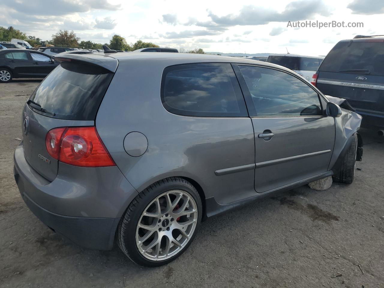 2009 Volkswagen Gti  Gray vin: WVWFD71K89W044653