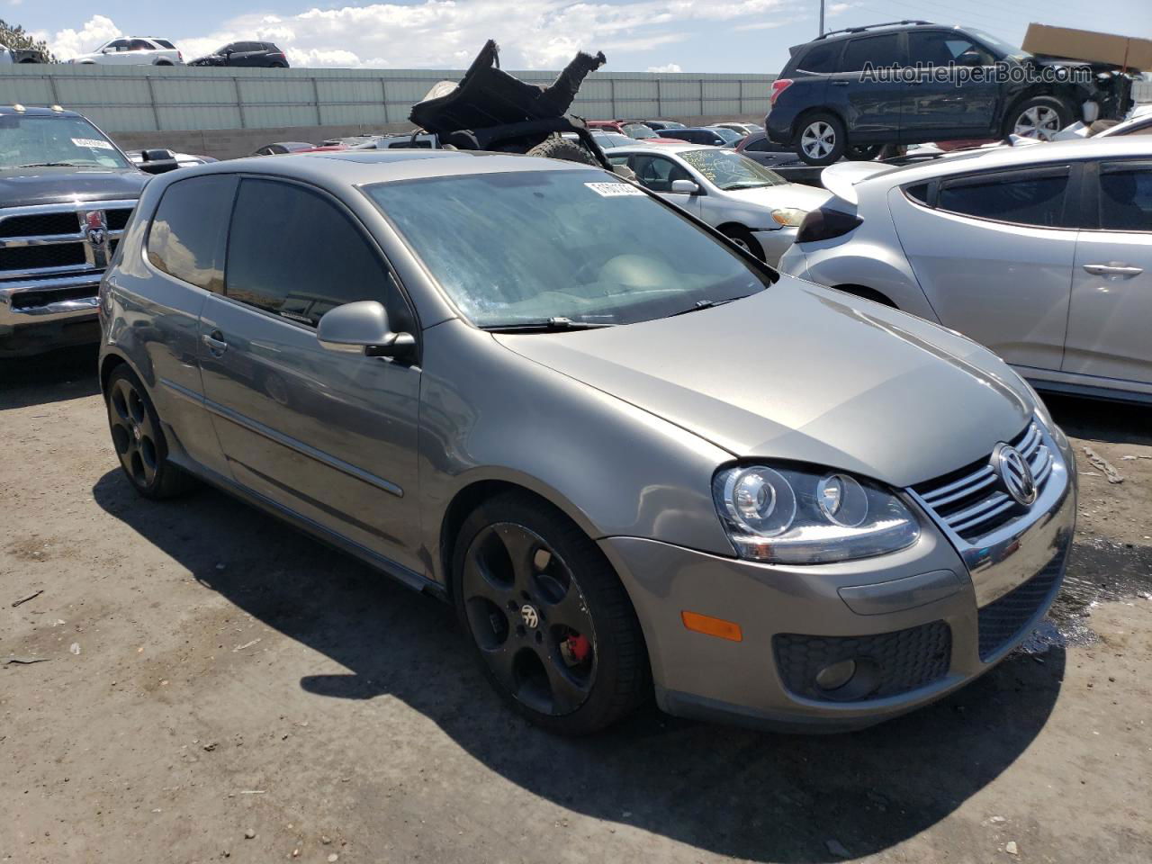 2009 Volkswagen Gti  Charcoal vin: WVWFD71K89W099913