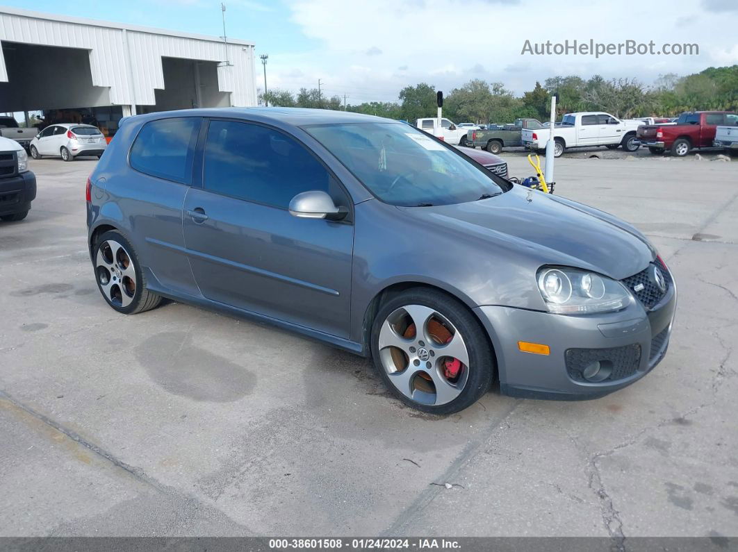 2009 Volkswagen Gti 2-door W/pzev  (a6) (discontinued) Gray vin: WVWFD71K99W140565