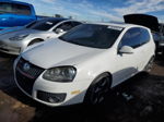 2009 Volkswagen Gti  White vin: WVWFD71KX9W131910