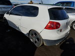 2009 Volkswagen Gti  White vin: WVWFD71KX9W131910