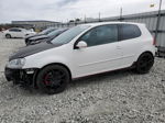 2009 Volkswagen Gti  White vin: WVWFD71KX9W145483