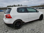 2009 Volkswagen Gti  White vin: WVWFD71KX9W145483