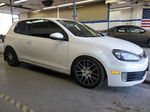 2010 Volkswagen Gti  White vin: WVWFD7AJ1AW224830