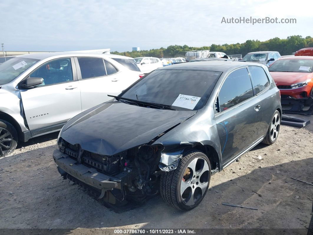 2010 Volkswagen Gti   Black vin: WVWFD7AJ1AW277415