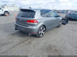 2010 Volkswagen Gti 2-door Gray vin: WVWFD7AJ1AW288818