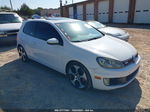 2010 Volkswagen Gti   Белый vin: WVWFD7AJ2AW234394