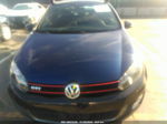 2010 Volkswagen Gti 2-door Синий vin: WVWFD7AJ3AW136720