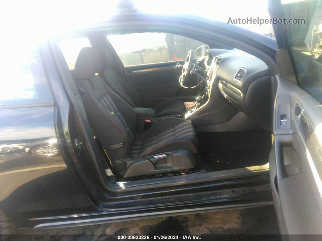 2010 Volkswagen Gti 2-door Синий vin: WVWFD7AJ3AW136720