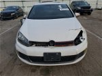 2010 Volkswagen Gti  White vin: WVWFD7AJ3AW286150